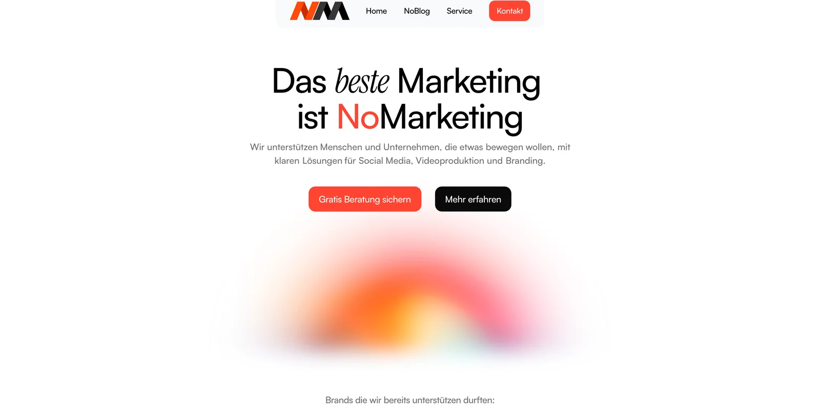 nomarketing homepage thumbnail